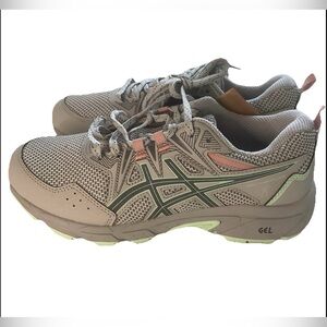 ASICS Gel-Venture 8 Athletic Running Sneakers Womens Grey Lace Up - 7 WIDE
